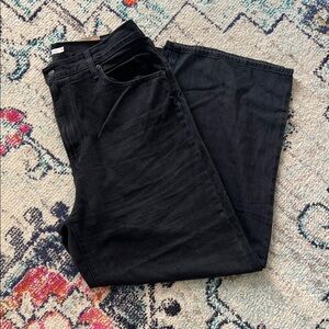 Levi's Viral Cinch Baggy Charcoal Denim Jeans
